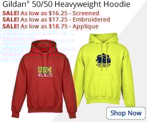 Gildan 50/50 Heavyweight Hoodie