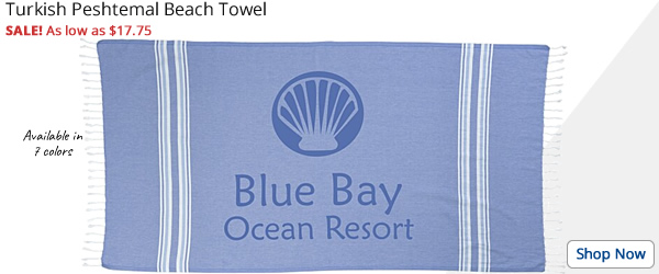 Turkish Peshtemal Beach Towel - Colors