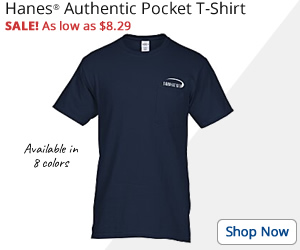 Hanes Authentic Pocket T-Shirt - Screen