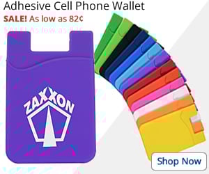 Adhesive Cell Phone Wallet