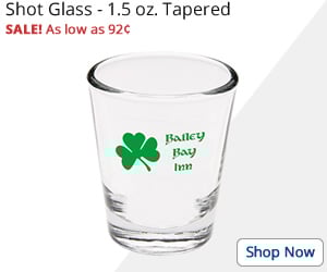 Shot Glass - 1.5 oz. Tapered