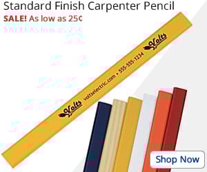 Standard Finish Carpenter Pencil