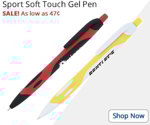 Sport Soft Touch Gel Pen