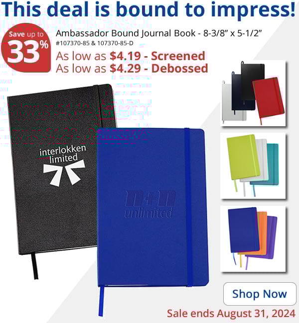 Ambassador Bound Journal Book