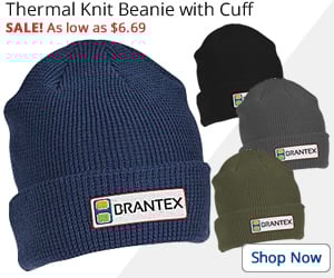 Thermal Knit Beanie with Cuff