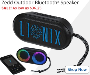 
Zedd Outdoor Bluetooth Speaker