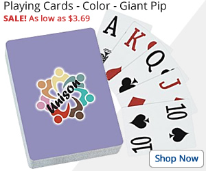 Playing Cards - Color - Giant Pip