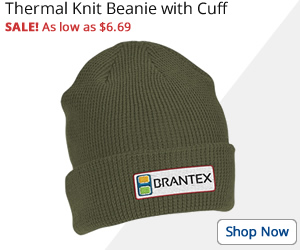 Thermal Knit Beanie with Cuff