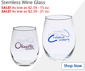 Stemless Wine Glass