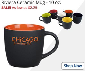 Riviera Ceramic Mug - 10 oz.