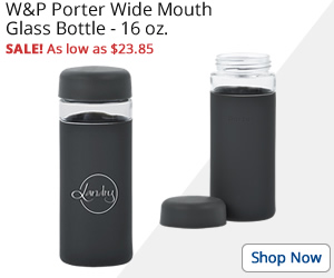 W&P Porter Wide Mouth Glass Bottle - 16 oz.