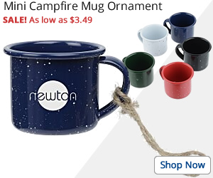 Mini Campfire Mug Ornament