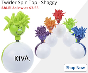 Twirler Spin Top - Shaggy