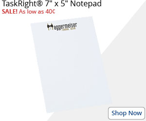 TaskRight 7 x 5 Notepad