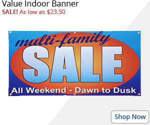 Value Indoor Banner