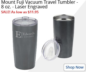 Mount Fuji Vacuum Travel Tumbler - 18 oz. - Laser Engraved