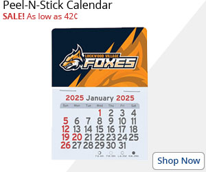 Peel-N-Stick Calendar