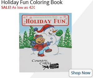 Holiday Fun Coloring Book