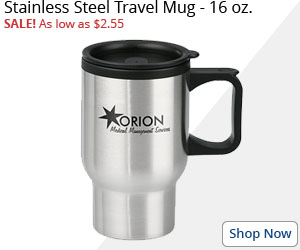 Stainless Steel Travel Mug - 16 oz.