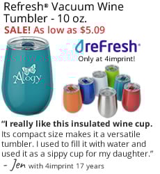 Refresh Vacuum Wine Tumbler - 10 oz.