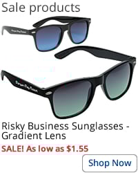 Risky Business Sunglasses - Gradient Lens