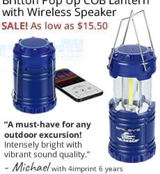 Britton Pop Up COB Lantern