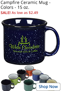 Campfire Ceramic Mug - Colors - 15 oz.