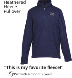 Heather Fleece Pullover