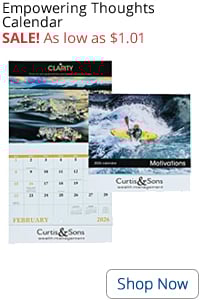 Empowering Thoughts Calendar