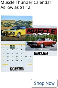 Muscle Thunder Calendar