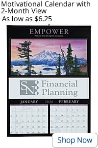 Motivational Calendar with 2-Month View