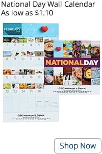 National Day Wall Calendar