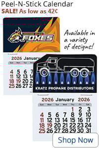 Peel-N-Stick Calenda