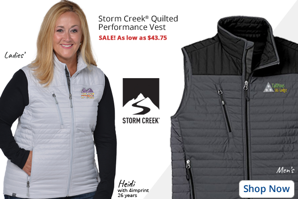 Storm Creek Quilted Performance Vest