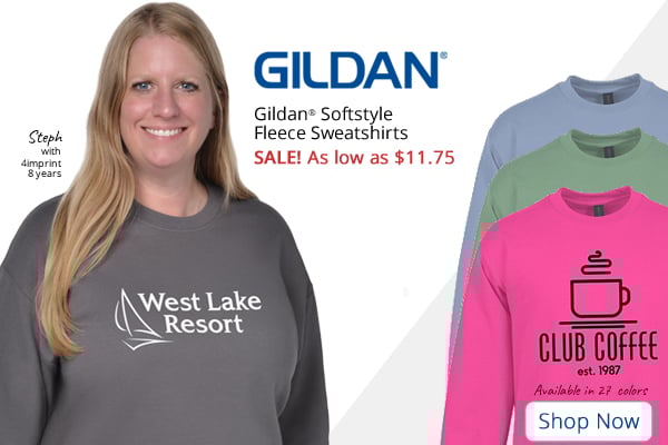 Gildan Softstyle Fleece Crew Sweatshirt