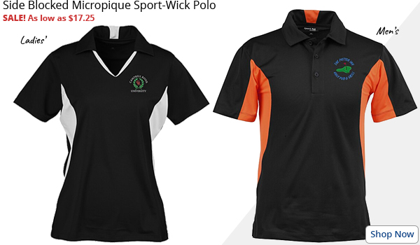 Side Blocked Micropique Sport-Wick Polo