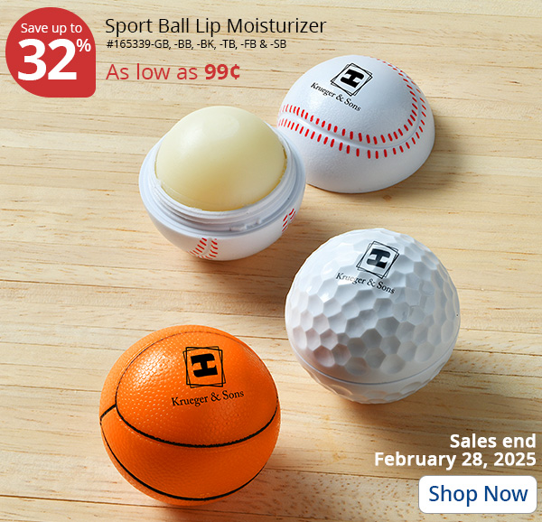 Sport Ball Lip Moisturizer