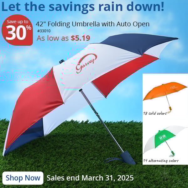 Folding Umbrella with Auto Open