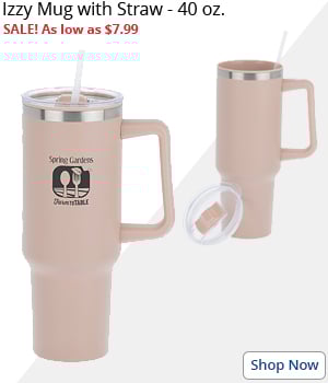 Izzy Mug with Straw - 40 oz.