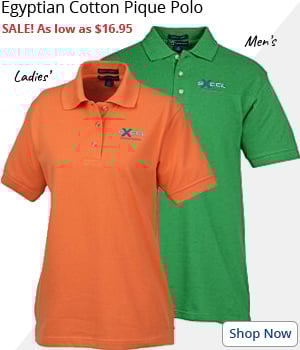 Egyptian Cotton Pique Polo