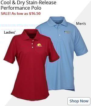 Cool & Dry Stain-Release Performance Polo