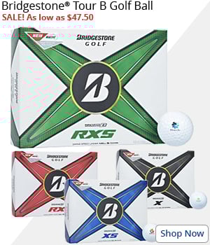 Bridgestone Tour B X Golf Ball - variety