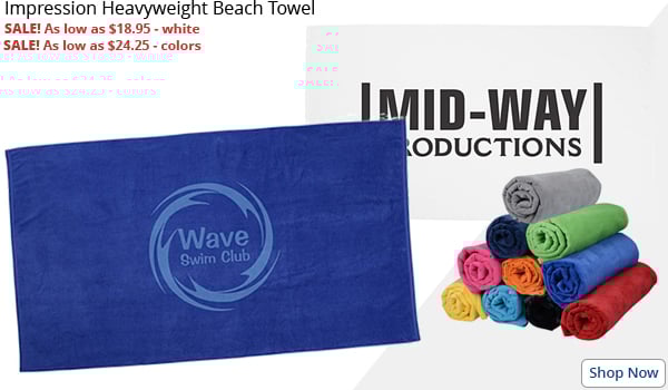 Impression Heavyweight Beach Towel