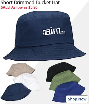Short Brimmed Bucket Hat