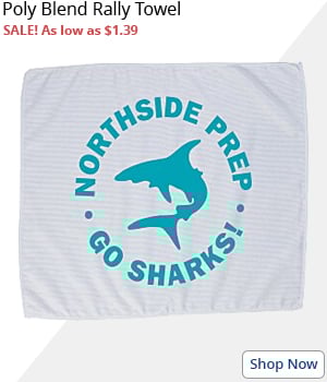 Poly Blend Rally Towel