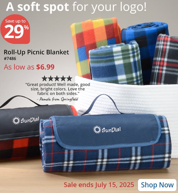 Roll-Up Picnic Blanket