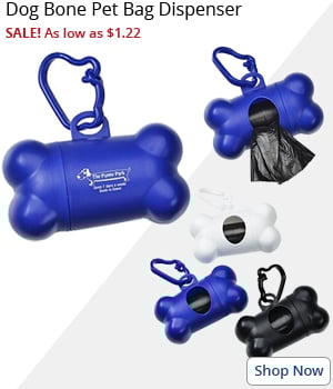 Dog Bone Pet Bag Dispenser