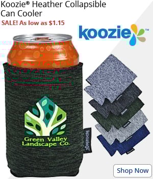 Koozie® Heather Collapsible Can Cooler