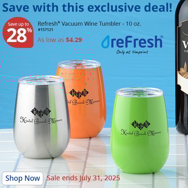 Refresh Vacuum Wine Tumbler - 10 oz.
