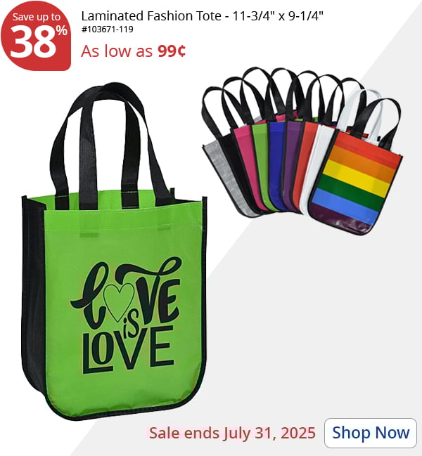 Laminated Fashion Tote